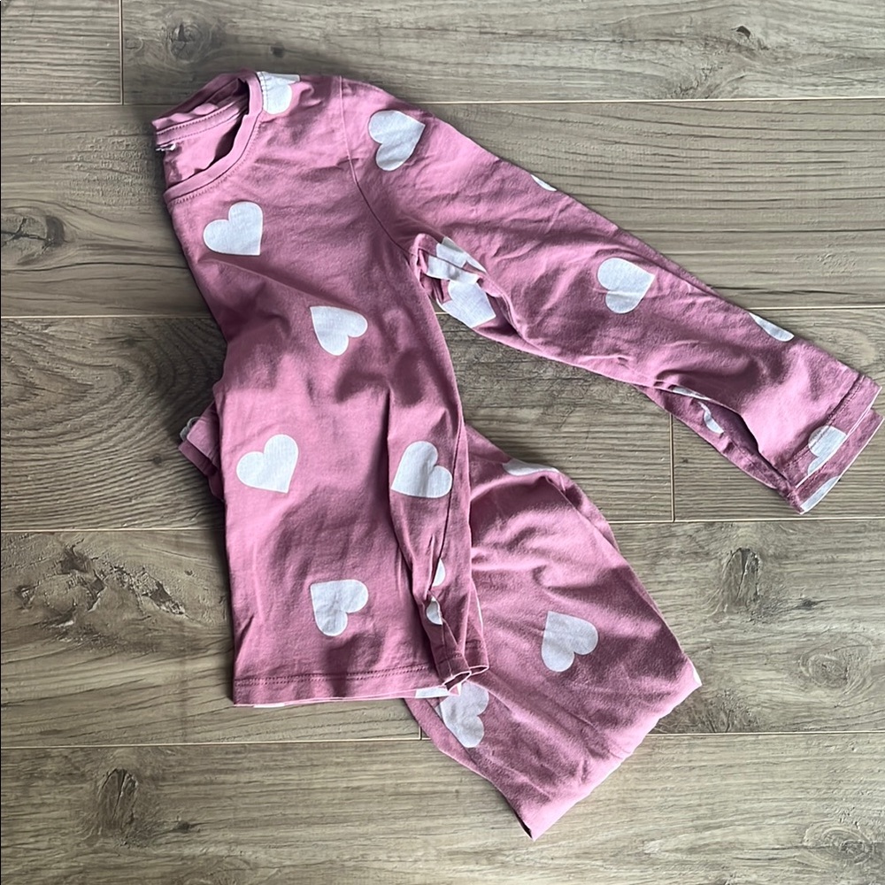 H&M Pink Heart Kids Pajamas